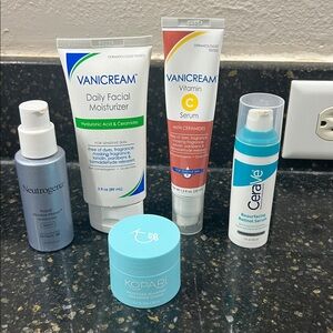 Vanicream and CeraVe Skincare Set
